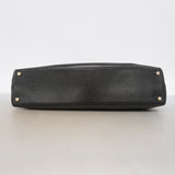 【6hd3975】シャネル トートバッグ キャビアスキン ブラック ゴールド金具【中古】レディース