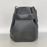 【6hd3985-k】ルイヴィトン ショルダーバッグ エピ サックデポールPM M80157 ノワール【中古】レディース