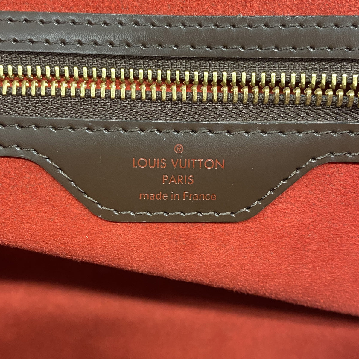 【6hd4019】ルイヴィトン ハンドバッグ ダミエ ベルガモMM N41168 エベヌ 2wayバッグ【中古】レディース