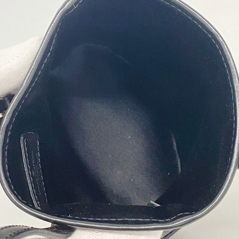 【6hd4023】ルイヴィトン ハンドバッグ モノグラム・サテン リトルバケット M92144 ノワール【中古】レディース