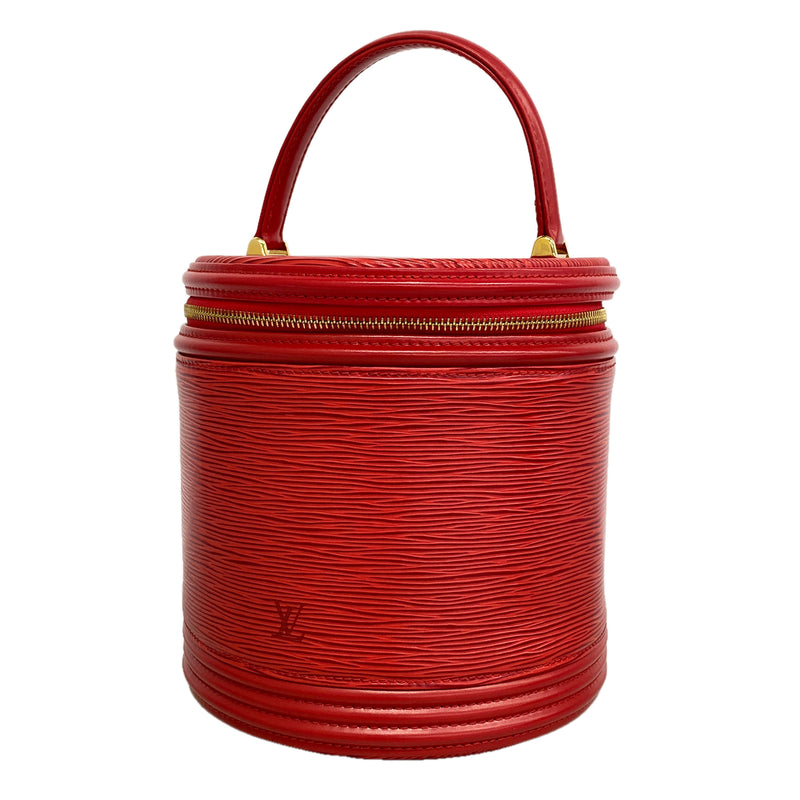 【6hd4030】ルイヴィトン ハンドバッグ エピ カンヌ M48037 カスティリアンレッド【中古】レディース