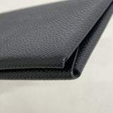 【6hd4033】エルメス コインケース カルヴィデュオ ヴォーエプソン ブラック シルバー金具 W刻印【中古】メンズ レディース ユニセックス