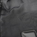 【6hd4053-k】シャネル トートバッグ ニュートラベル ナイロン ブラック シャンパンゴールド金具【中古】レディース
