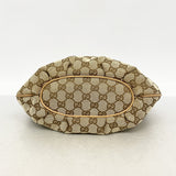 【6hd4068】グッチ ショルダーバッグ GGキャンバス 211984 キャンバス ベージュ シャンパンゴールド金具【中古】レディース