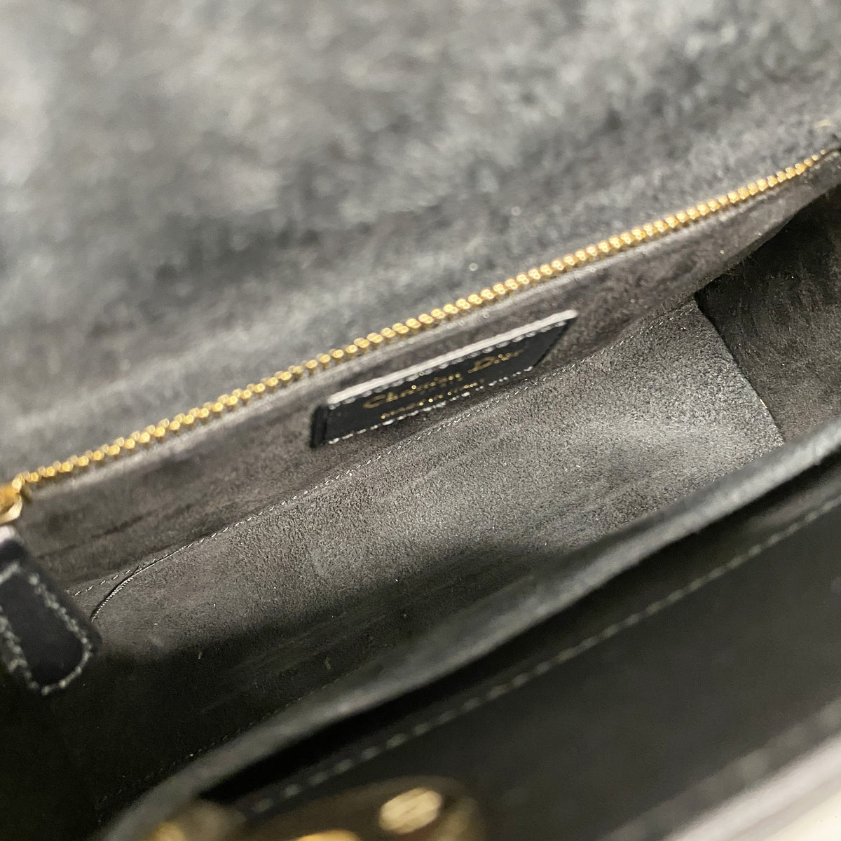 【6hd4069】クリスチャンディオール ハンドバッグ カナージュ レディディオール レザー ブラック シャンパンゴールド金具 2wayバッグ【中古】レディース