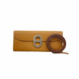 【6hd4079-e】エルメス ショルダーウォレット マイヨントゥーゴー ヴォーエプソン ゴールド シルバー金具 B刻印【中古】レディース