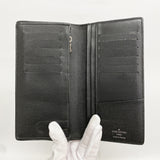 【6hd4107-k】ルイヴィトン 長財布 ダミエ・グラフィット ポルトフォイユブラザ N62665 ブラック グレー 旧型【中古】メンズ
