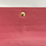 【6hd4115-k】ルイヴィトン 長財布 ヴェルニ ポルトフォイユサラ M9140F フランボワーズ【中古】レディース