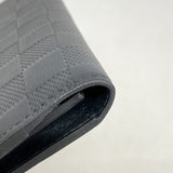 【6hd4116-k】ルイヴィトン 長財布 ダミエ・アンフィニ ポルトフォイユブラザ N63010 オニキス【中古】メンズ