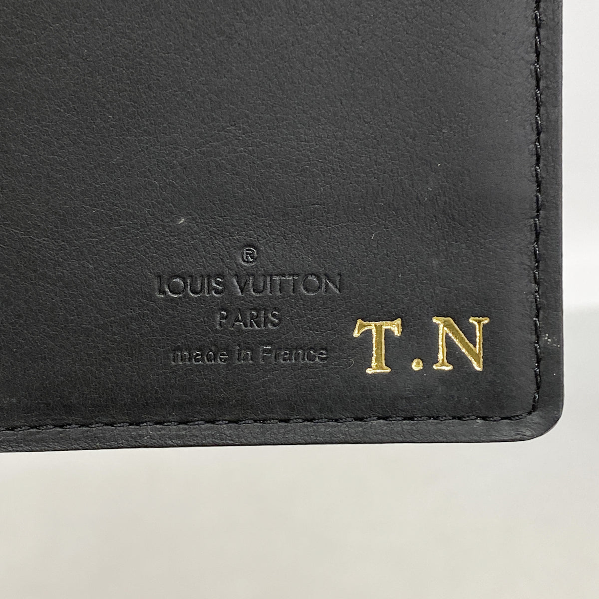 【6hd4116-k】ルイヴィトン 長財布 ダミエ・アンフィニ ポルトフォイユブラザ N63010 オニキス【中古】メンズ