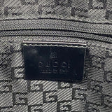 【6hd4131-k】グッチ ショルダーバッグ ジャッキー 001 3306 キャンバス ブラウン ブラック ゴールド金具【中古】レディース