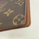 【6hd4138-k】ルイヴィトン 長札入れ モノグラム ポルトバルール カルト クレディ M61823 ブラウン【中古】メンズ
