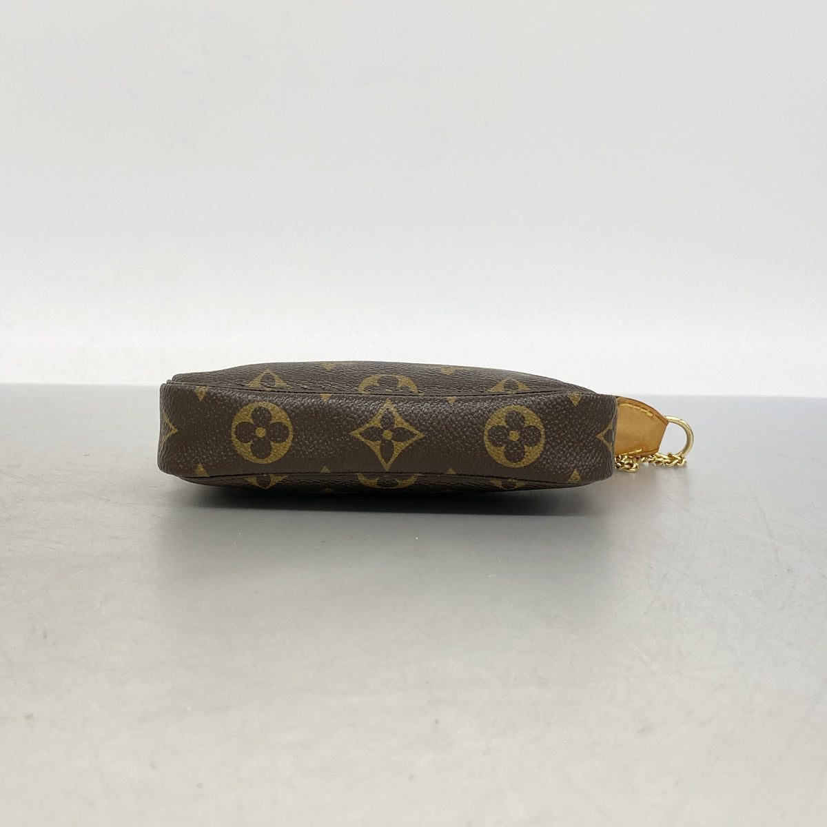 【6hd4157】ルイヴィトン ポーチ モノグラム ミニポシェットアクセソワール M58009 ブラウン【中古】レディース