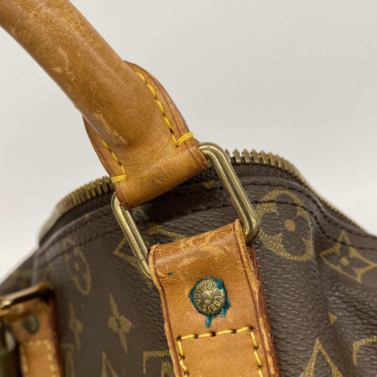 【6hd4171】ルイヴィトン ボストンバッグ モノグラム キーポル45 M41428 ブラウン【中古】メンズ レディース ユニセックス