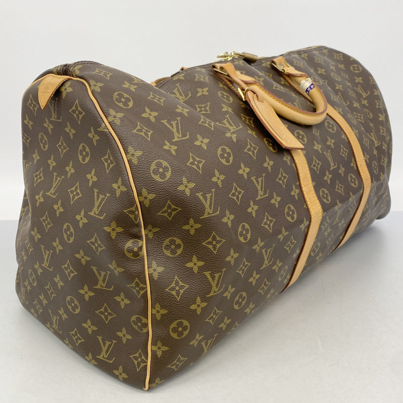 【6hd4172】ルイヴィトン ボストンバッグ モノグラム キーポル60 M41422 ブラウン【中古】メンズ レディース ユニセックス