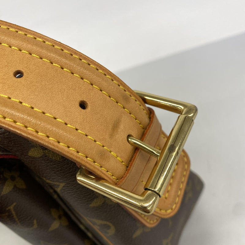 【6hd4173】ルイヴィトン ショルダーバッグ モノグラム ヴィバシテGM M51163 ブラウン【中古】レディース