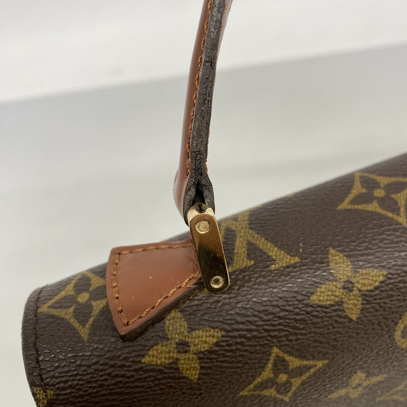 【6hd4174】ルイヴィトン ハンドバッグ モノグラム コンコルド M51190 ブラウン【中古】レディース