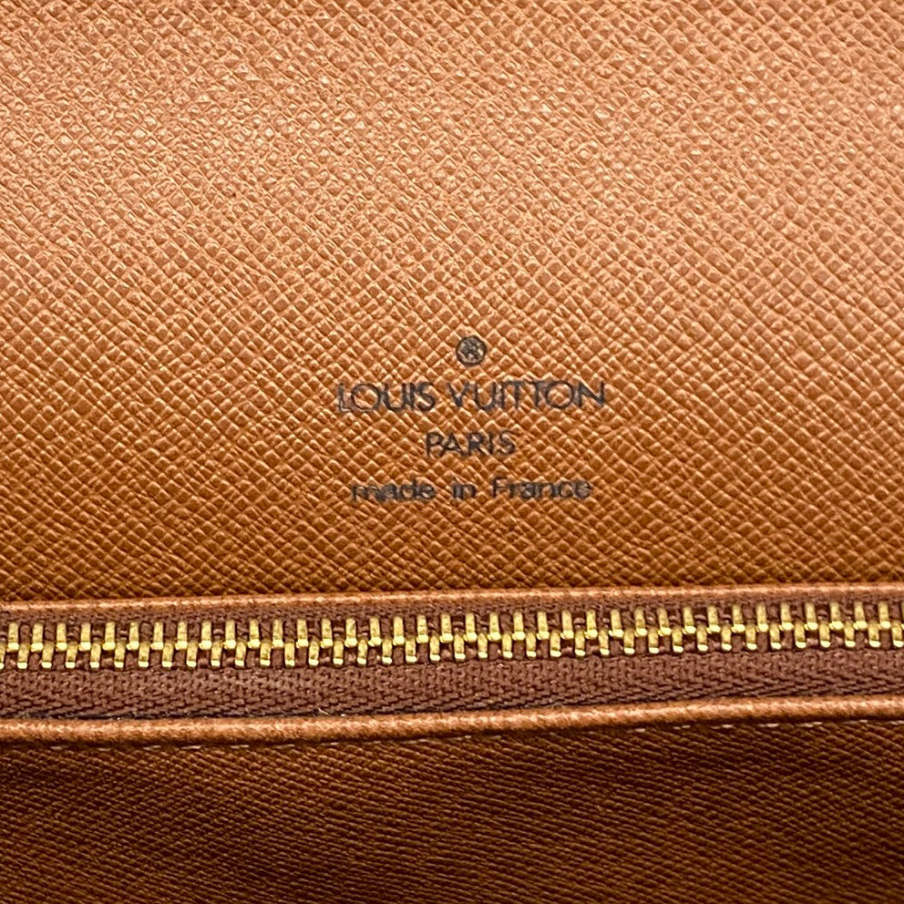 【6hd4174】ルイヴィトン ハンドバッグ モノグラム コンコルド M51190 ブラウン【中古】レディース