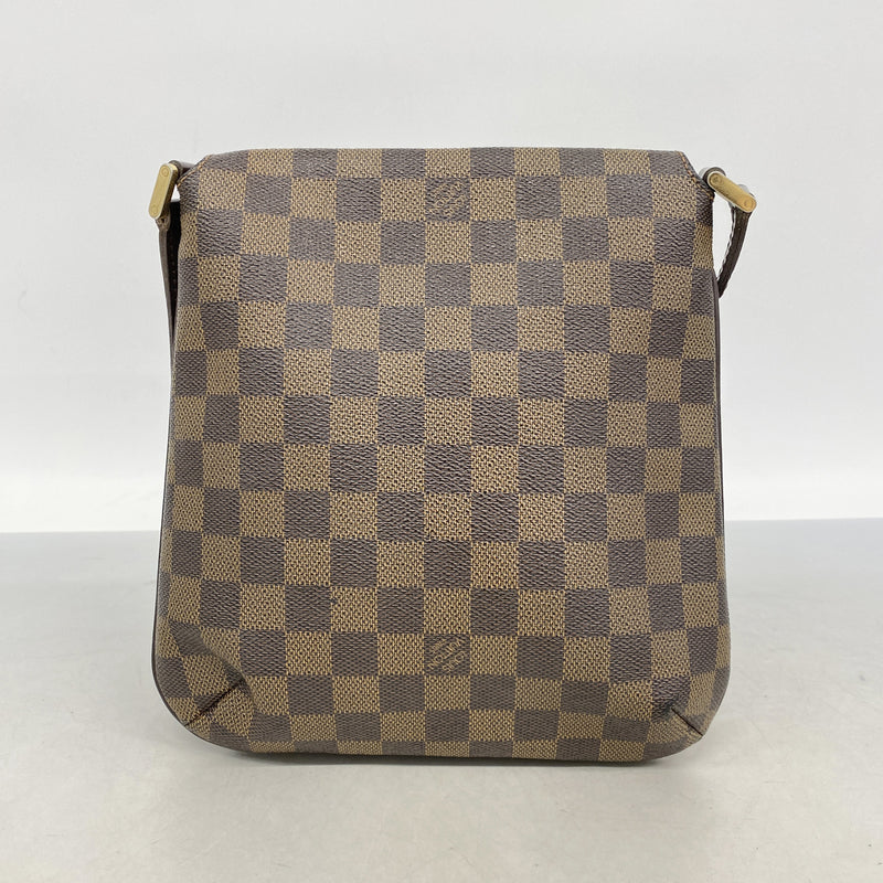 【6hd4177-k】ルイヴィトン ショルダーバッグ ダミエ ミュゼットサルサロングストラップ N51300 エベヌ【中古】レディース