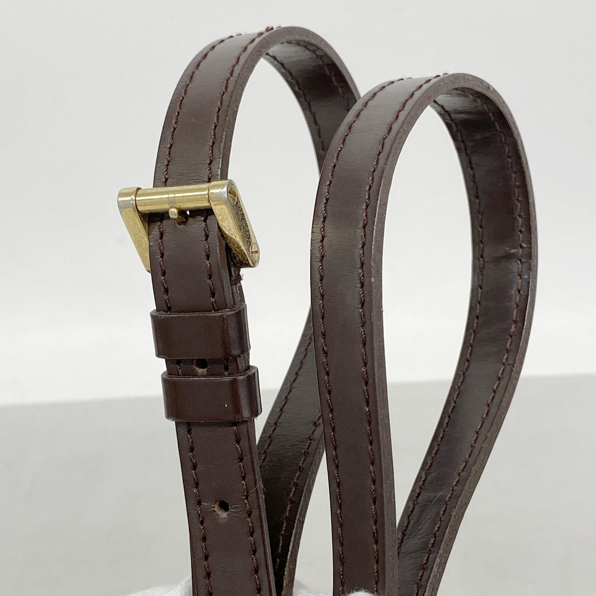 【6hd4177-k】ルイヴィトン ショルダーバッグ ダミエ ミュゼットサルサロングストラップ N51300 エベヌ【中古】レディース