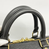 【6hd4185】ルイヴィトン ボストンバッグ エピ キーポル55 M59142 ノワール【中古】メンズ レディース ユニセックス