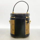 【6hd4204】ルイヴィトン ハンドバッグ モノグラム･リバース カンヌ M43986 ブラウン 2wayバッグ【中古】レディース