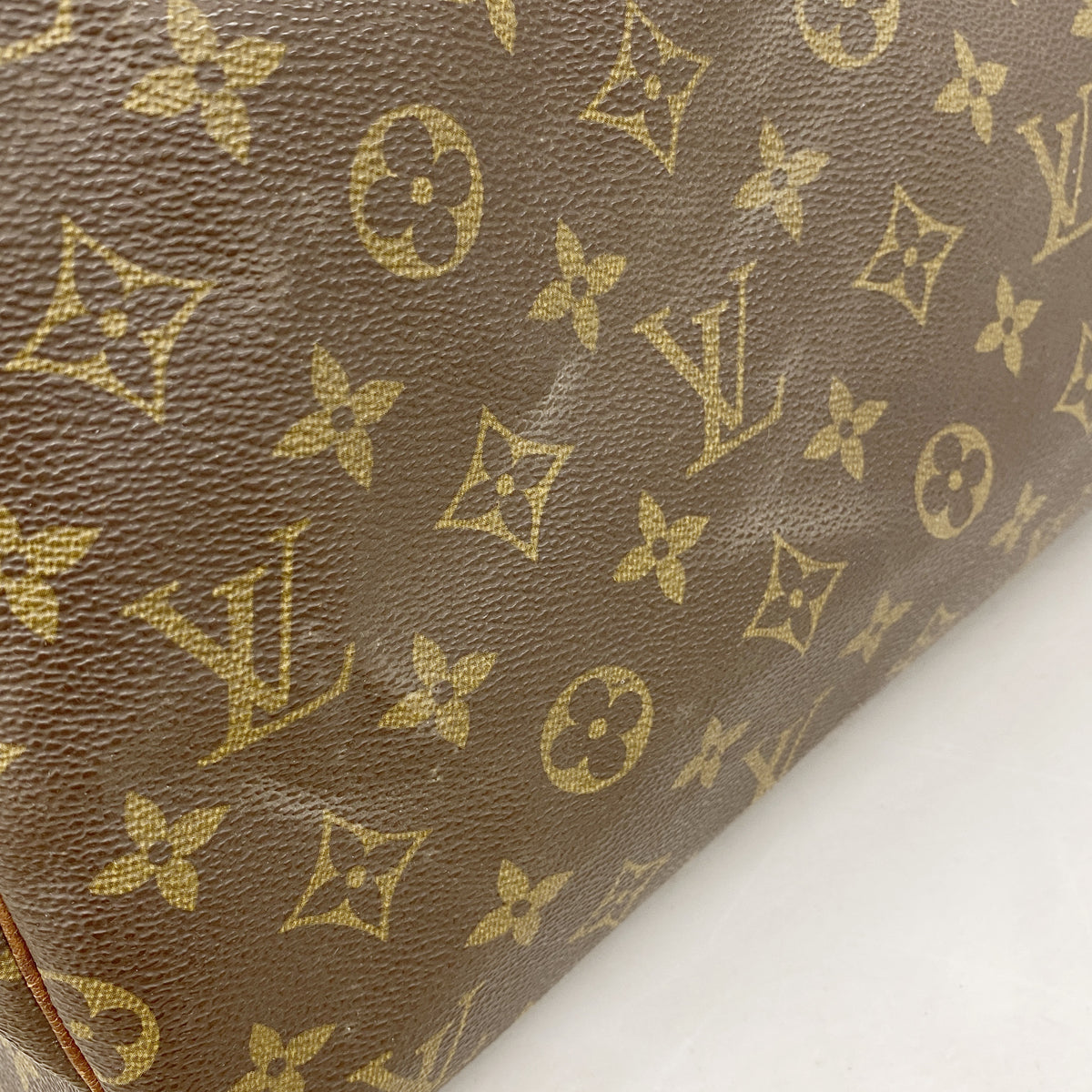 【6hd4208】ルイヴィトン ハンドバッグ モノグラム スピーディ40 M41106 ブラウン【中古】レディース