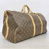 【6hd4209】ルイヴィトン ボストンバッグ モノグラム キーポルバンドリエール60 M41412 ブラウン【中古】メンズ レディース ユニセックス