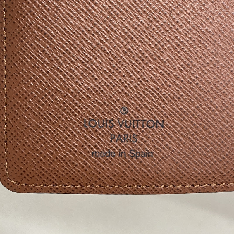 【6hd4223-k】ルイヴィトン 手帳カバー モノグラム アジェンダPM R20005 ブラウン【中古】メンズ レディース ユニセックス