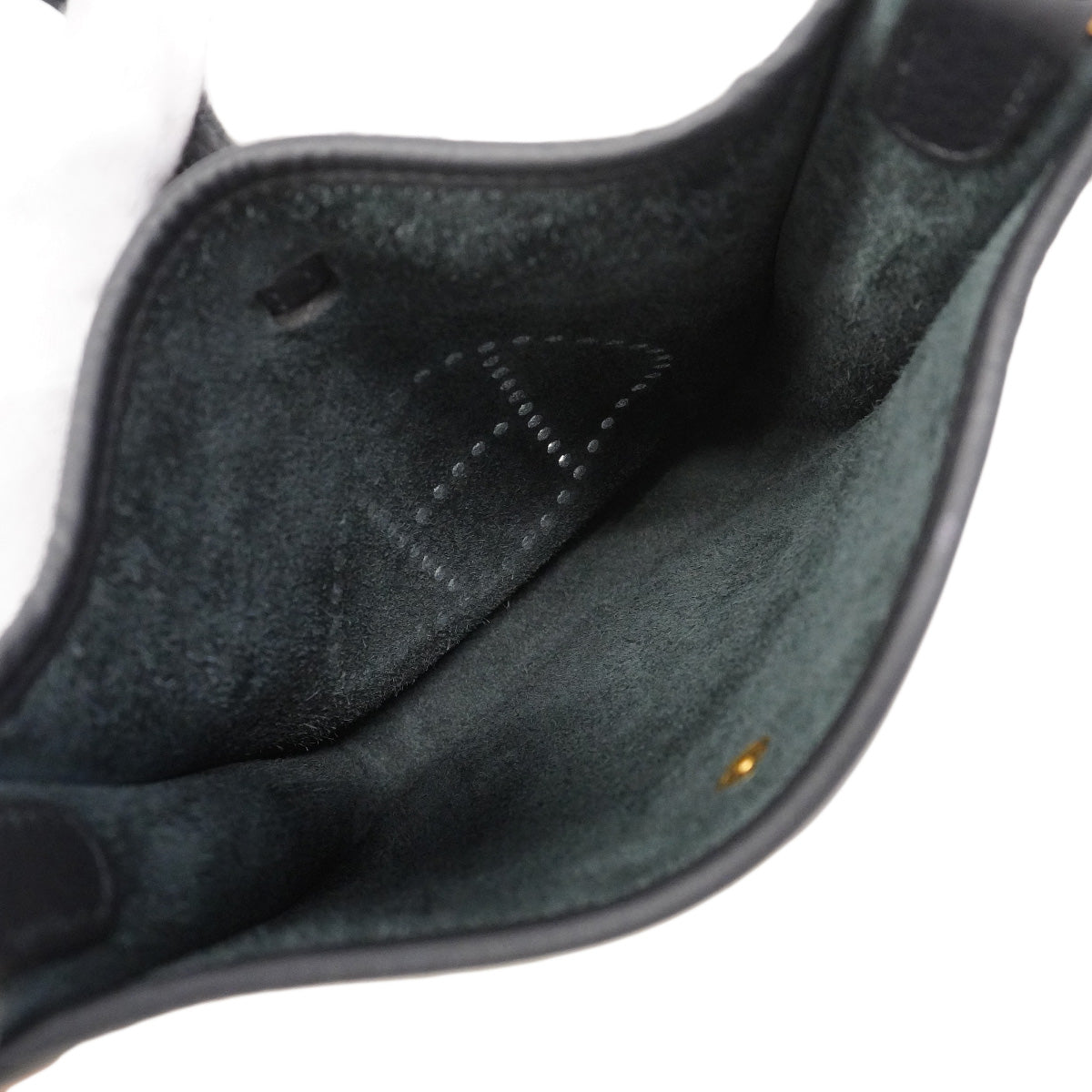 【6hd4227】エルメス ショルダーバッグ エヴリンTPM トリヨンクレマンス ブルーニュイ ゴールド金具 K刻印【中古】レディース