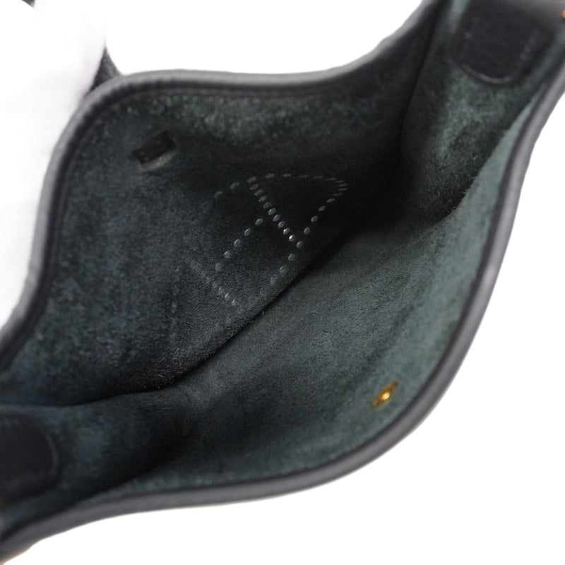 【6hd4227】エルメス ショルダーバッグ エヴリンTPM トリヨンクレマンス ブルーニュイ ゴールド金具 K刻印【中古】レディース