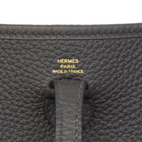 【6hd4227】エルメス ショルダーバッグ エヴリンTPM トリヨンクレマンス ブルーニュイ ゴールド金具 K刻印【中古】レディース