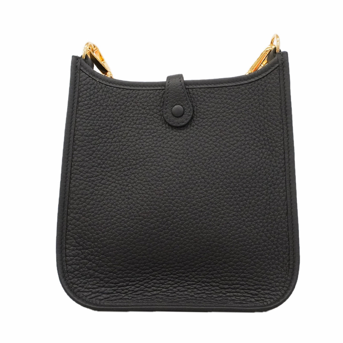 【6hd4227】エルメス ショルダーバッグ エヴリンTPM トリヨンクレマンス ブルーニュイ ゴールド金具 K刻印【中古】レディース