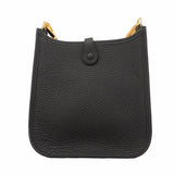 【6hd4227】エルメス ショルダーバッグ エヴリンTPM トリヨンクレマンス ブルーニュイ ゴールド金具 K刻印【中古】レディース