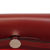 【6hd4228】エルメス ショルダーバッグ エールバッグジップPM トワルミリタリー ルージュラデュー シルバー金具 K刻印【中古】レディース