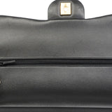【6hd4232】シャネル ショルダーバッグ デカマトラッセ Wフラップ Wチェーン ラムスキン ブラック ゴールド金具【中古】レディース