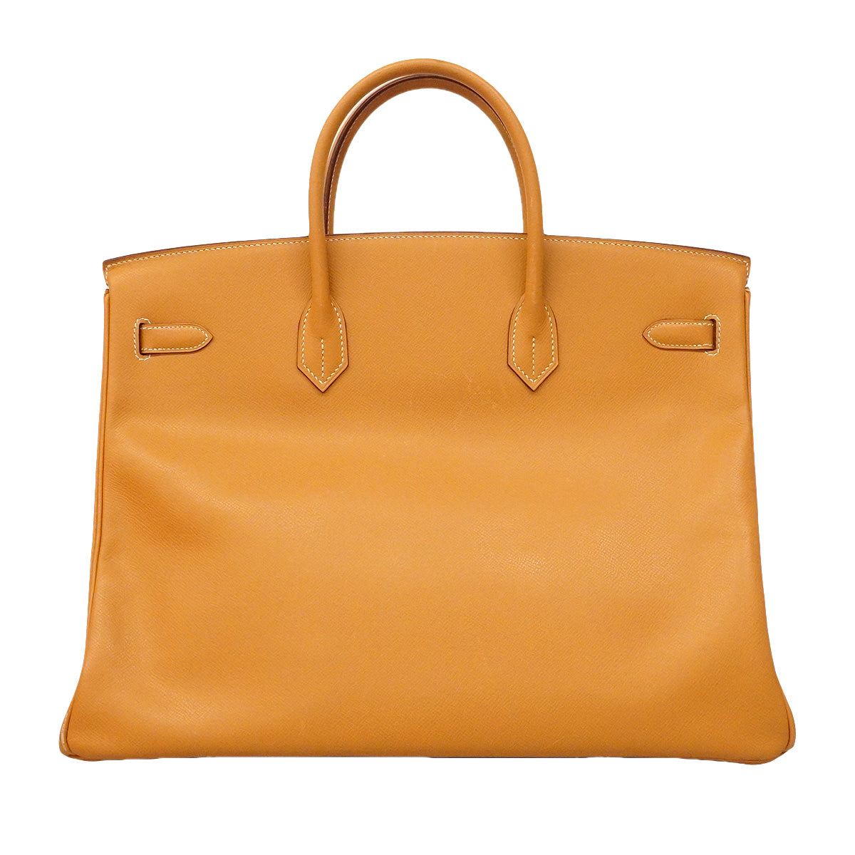 【6hd4249】エルメス ハンドバッグ バーキン40 クシュベル ナチュラル ゴールド金具 □J刻印【中古】レディース