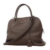 【6hd4251】エルメス ハンドバッグ ボリード31 トリヨンクレマンス エベーヌ シルバー金具 □J刻印 2wayバッグ【中古】レディース
