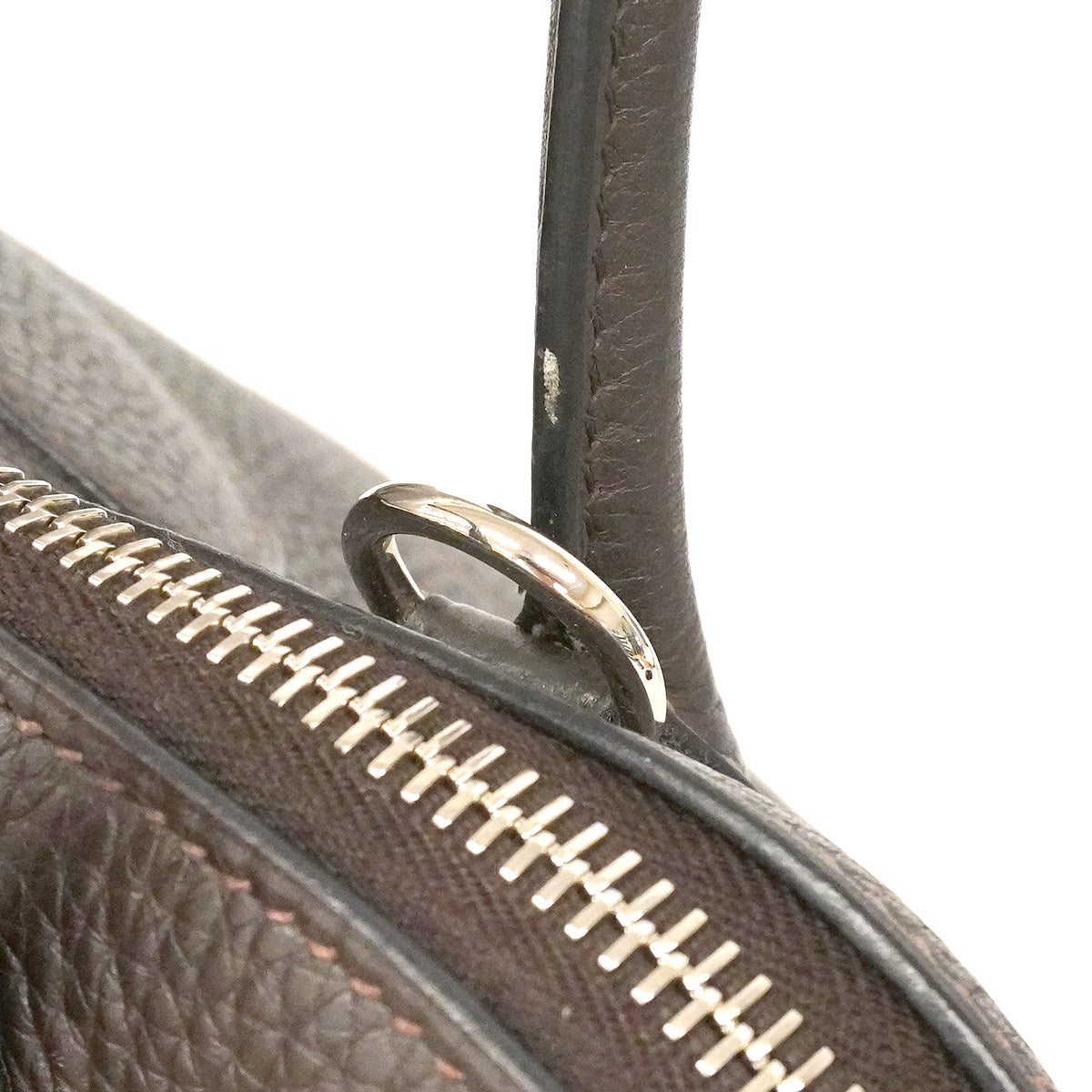 【6hd4251】エルメス ハンドバッグ ボリード31 トリヨンクレマンス エベーヌ シルバー金具 □J刻印 2wayバッグ【中古】レディース