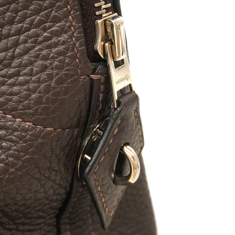 【6hd4251】エルメス ハンドバッグ ボリード31 トリヨンクレマンス エベーヌ シルバー金具 □J刻印 2wayバッグ【中古】レディース