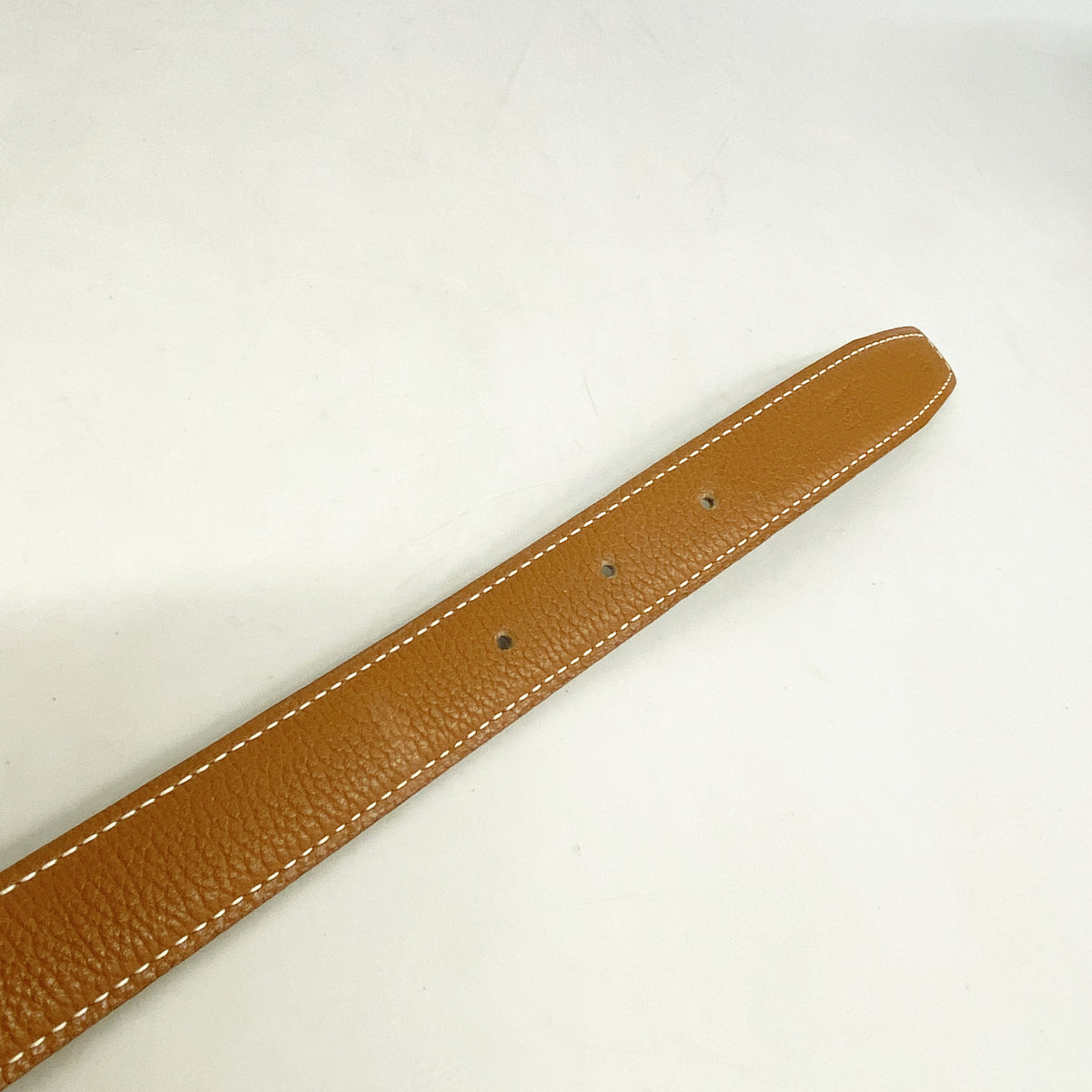 【6hd4253】エルメス ベルト コンスタンスベルト トゴ ボックスカーフ ブラック ナチュラル ゴールド金具 □C刻印【中古】メンズ レディース ユニセックス