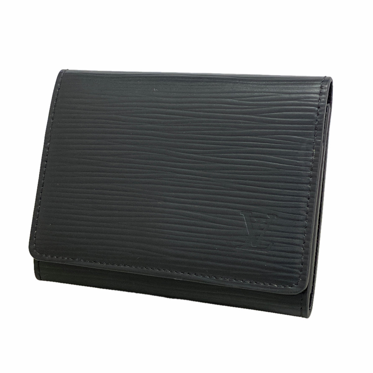 【6hd4260】ルイヴィトン 名刺入れ エピ アンヴェロップカルトドゥヴィジット M64595 ノワール【中古】メンズ レディース ユニセックス
