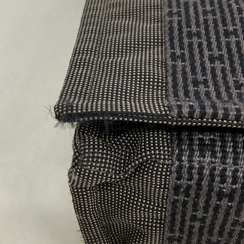 【6hd4265】エルメス ショルダーバッグ エールラインバサスPM ナイロン グレー シルバー金具【中古】レディース