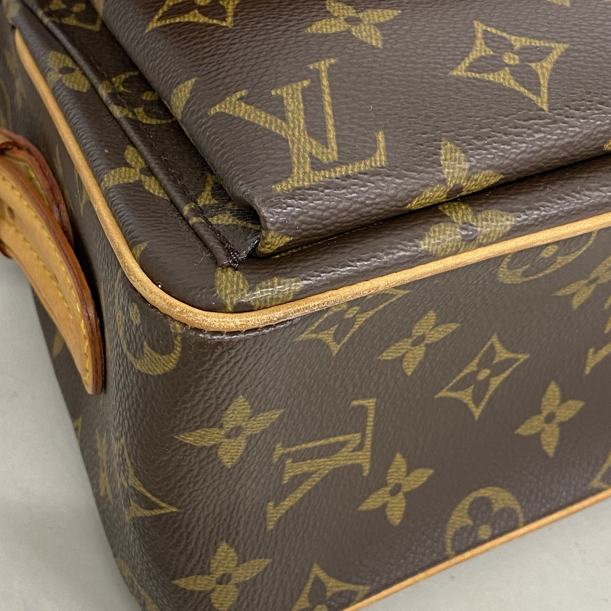 【6hd4267】ルイヴィトン ショルダーバッグ モノグラム ヴィバシテMM M51164 ブラウン【中古】レディース