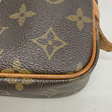【6hd4268】ルイヴィトン ショルダーバッグ モノグラム ポシェットマルリーバンドリエール M51828 ブラウン【中古】レディース