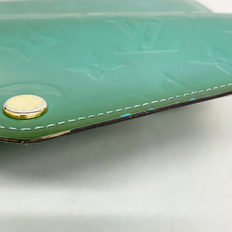 【6hd4281】ルイヴィトン 長財布 ヴェルニ ポルトフォイユサラ M93219 テュルコワーズ【中古】レディース