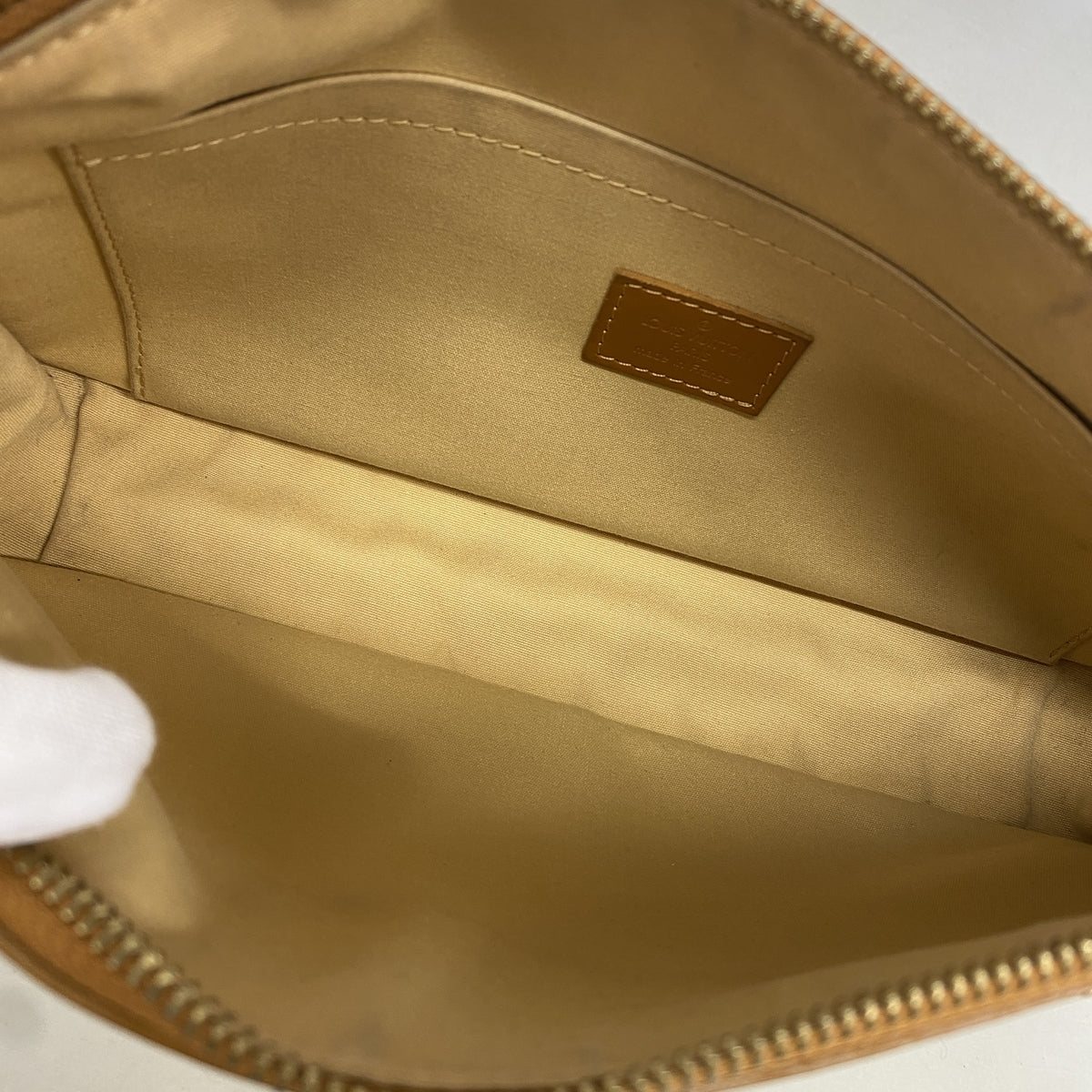 【6hd4288】ルイヴィトン ショルダーバッグ モノグラム・ミニ ポシェットキャトリーン M92333 ベージュ【中古】レディース