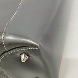 【6hd4303】クリスチャンディオール ハンドバッグ マリスパール レザー グレー シルバー金具 2wayバッグ【中古】レディース