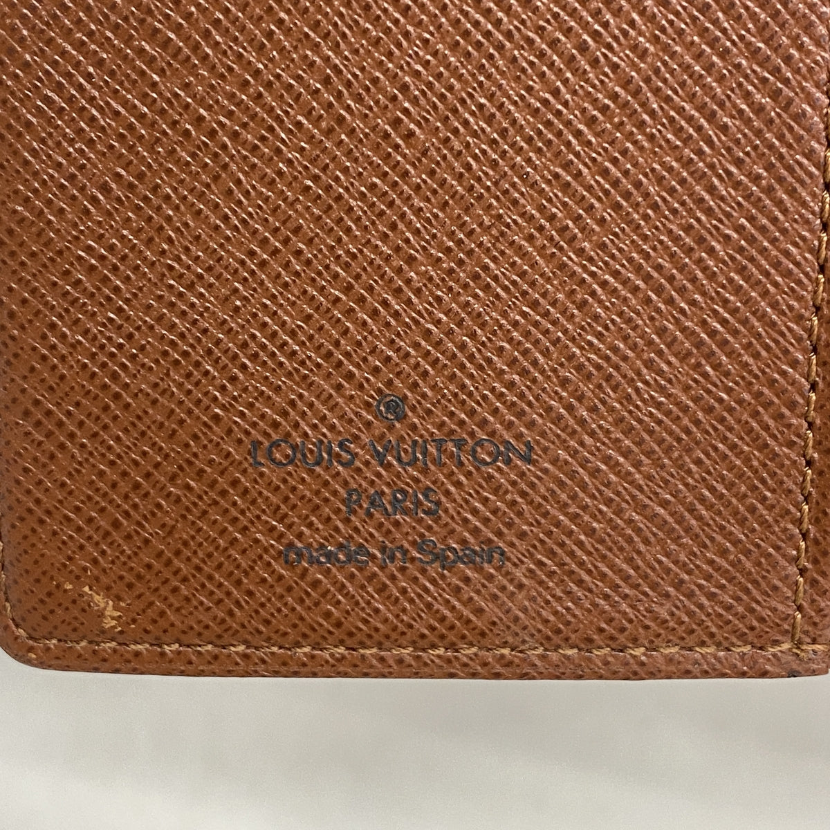 【6hd4311】ルイヴィトン 手帳カバー モノグラム アジェンダPM R20005 ブラウン【中古】メンズ レディース ユニセックス
