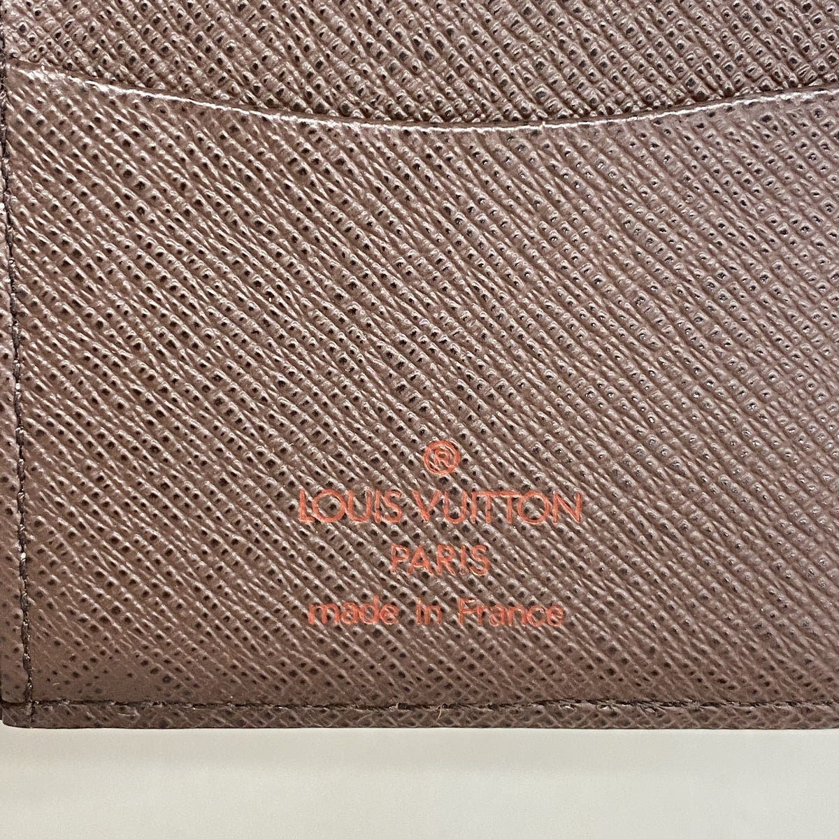【6hd4312】ルイヴィトン カードケース ダミエ オーガナイザードゥポッシュ N61721 エベヌ【中古】メンズ レディース ユニセックス